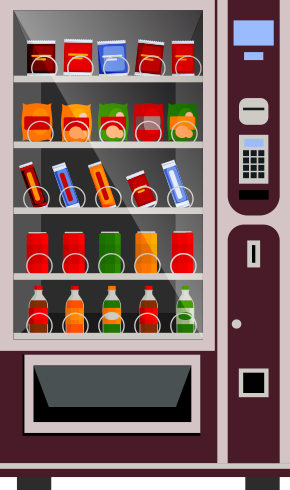 snack machine graphic